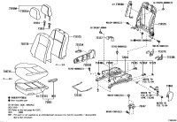 710710DC90A0-Cover, front seat cushion, rh (for separate type)