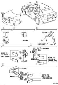 8934133200A1-SENSOR, ULTRASONIC, NO.1