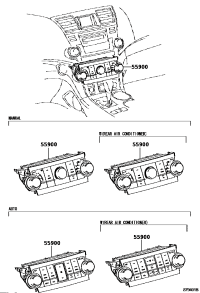 5590048220-CONTROL ASSY, AIR CONDITIONER