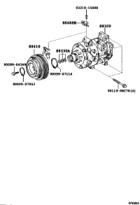 8832048150-COMPRESSOR ASSY
