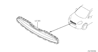 623101HJ0A-GRILLE RADIATOR