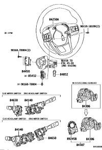 841400K480-SWITCH ASSY, HEADLAMP DIMMER