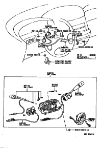 8445028070-SWITCH ASSY, IGNITION OR STARTER
