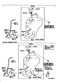 8533028040-MOTOR AND PUMP ASSY, WINDSHIELD WASHER