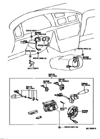 8445033020-SWITCH ASSY, IGNITION OR STARTER