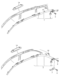 8P4880741J-Air bag unit-head * *
