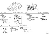 8123002021-LAMP ASSY, COURTESY, RH/LH