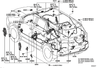 82183KK020-WIRE, LUGGAGE ROOM, NO.3