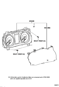 83800FCP10-METER ASSY, COMBINAT
