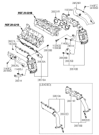 285103C110-MANIFOLD CATALYTIC ASSY-EXH,LH