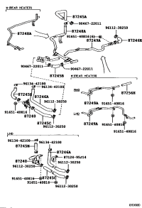 8724595J48-HOSE, HEATER WATER, INLET