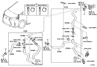 8720958350-HOSE, HEATER WATER, INLET