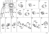 8415252080-SWITCH, HEADLAMP LEVELING