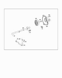 2730180582-RADIATOR HOSE W124/E200/E220