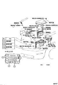 8966730280-BRACKET ENGINE