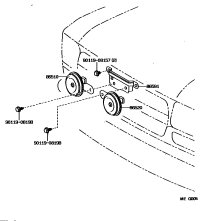 8651014210-HORN ASSY, HIGH PITCHED