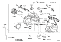 8710308140-MOTOR SUB-ASSY, BLOWER W/FAN(FOR REAR)
