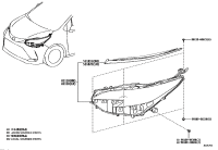5310708070-GARNISH, FR BUMPER