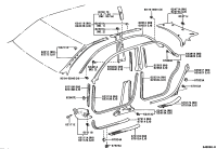 6231633020G0-COVER, FRONT DOOR OPENING TRIM, LH