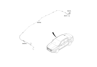 96230Q3100-FEEDER CABLE-ANTENNA MAIN NO.1