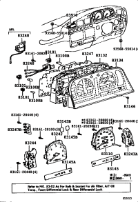832426A040-TACHOMETER ASSY, ENGINE