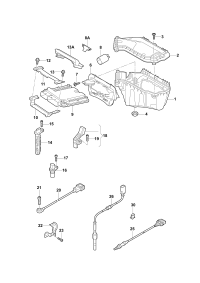 L8KD907355A-Housing, control unit
