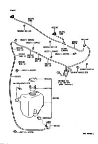 8533050020-MOTOR AND PUMP ASSY, WINDSHIELD WASHER