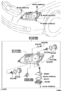 9098120012-BULB, DISCHARGE HEADLAMP