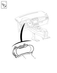 7039001400-METER ASSY, COMBINAT