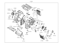 971003K000-HEATER & EVAPORATOR ASSY