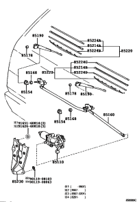 8516095J03-LINK ASSY, WINDSHIELD WIPER