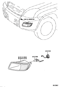 9098113071-BULB(FOR HEADLAMP, NO.2)