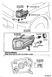 8111042160-HEADLAMP ASSY, RH