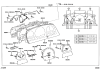 8313436080-COVER, COMBINATION METER, NO.1