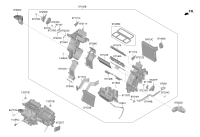 97205BU000-HEATER & EVAPORATOR ASSY