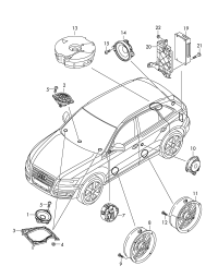 8R0035415-Midrange assy