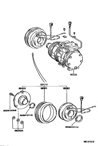 8832033030-COMPRESSOR ASSY