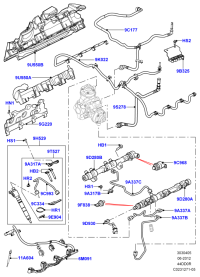 LR032817-CLAMP, ROCKER PANEL