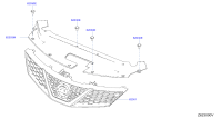 623104DW0A-GRILLE ASSY-FRONT
