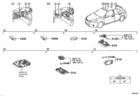 8124060060A7-LAMP ASSY, ROOM, NO.1