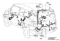 8215235380-WIRE, FRONT DOOR, LH