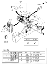 919503X012-JUNCTION BOX ASSY-I/PNL