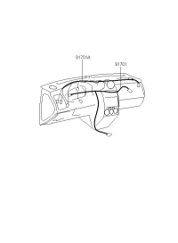 917002C031-WIRING ASSY-AIR BAG