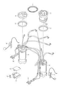 4L0919088E-FUEL PUMP- AUDI A8 RH SIDE