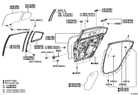 6700302610-PANEL SUB-ASSY, REAR DOOR, RH