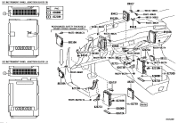 827305A570-BLOCK ASSY, INSTRUMENT PANEL JUNCTION