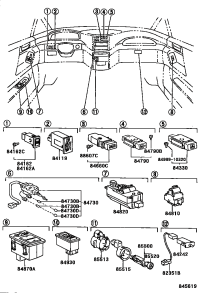 8416095J03-SWITCH, FRONT FOG LAMP