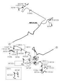 587180R000-TUBE-M/CYL TO H/MODULE