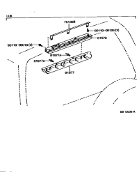 8157060010-LAMP ASSY, CENTER STOP