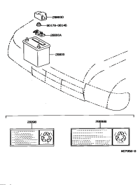 8282160010-COVER, CONNECTOR(FOR BATTERY TERMINAL)
